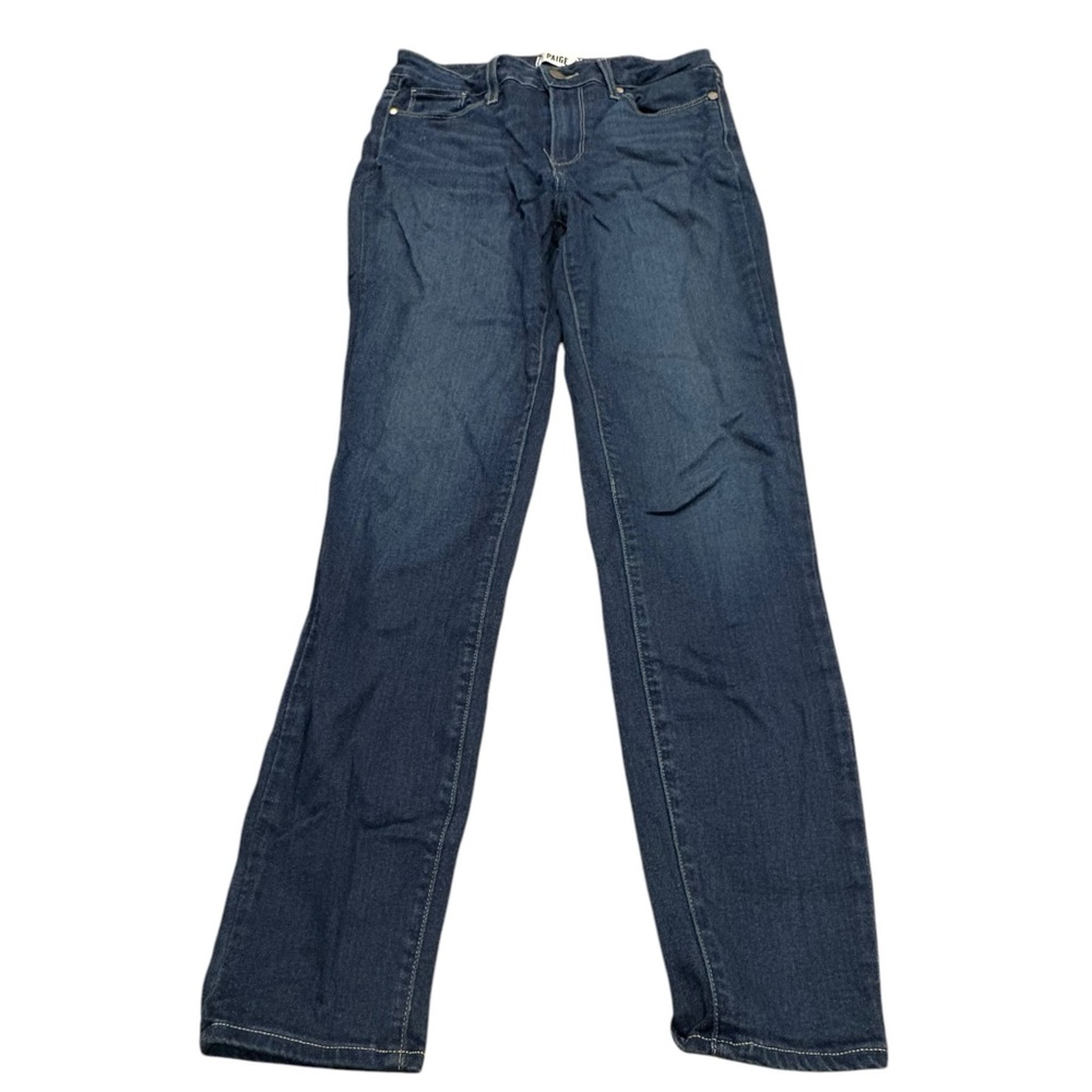 PAIGE Hoxton Ankle Skinny Jeans Denim Dark Blue Size 27
